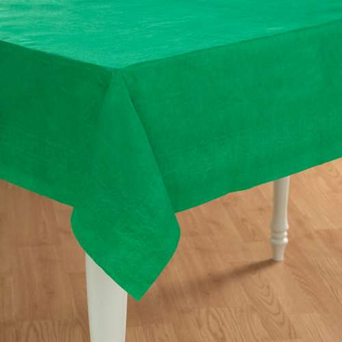 Emerald Green Tablecover - Click Image to Close
